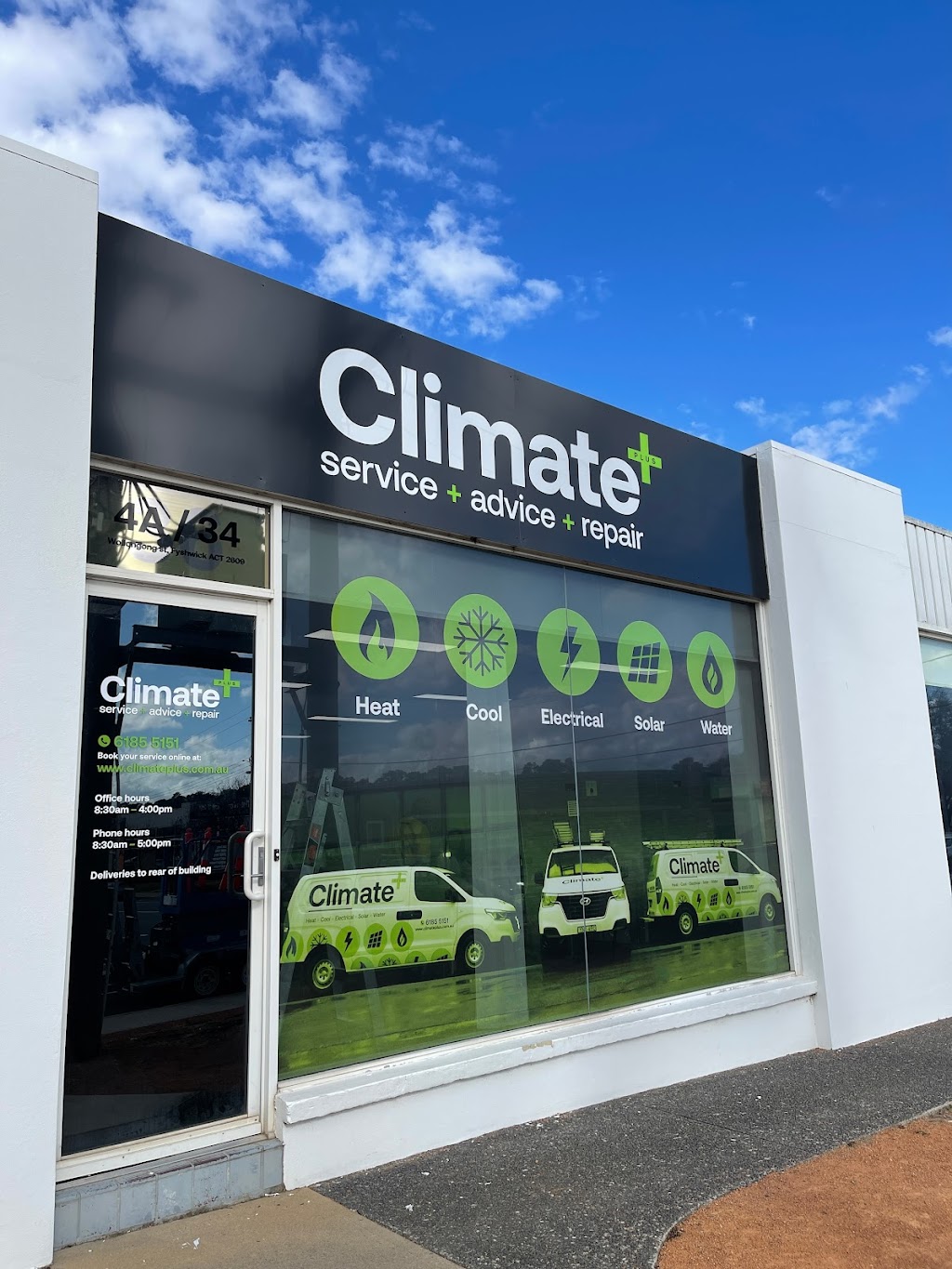 Climate Plus | 4a/34 Wollongong St, Fyshwick ACT 2609, Australia | Phone: (02) 6185 5151
