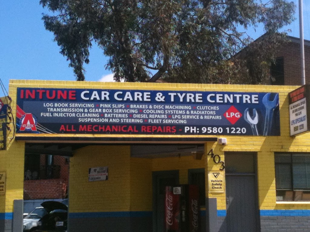 Intune Car Care & Tyre Centre MVRL55482 | car repair | 403 Forest Rd, Penshurst NSW 2222, Australia | 0295801220 OR +61 2 9580 1220