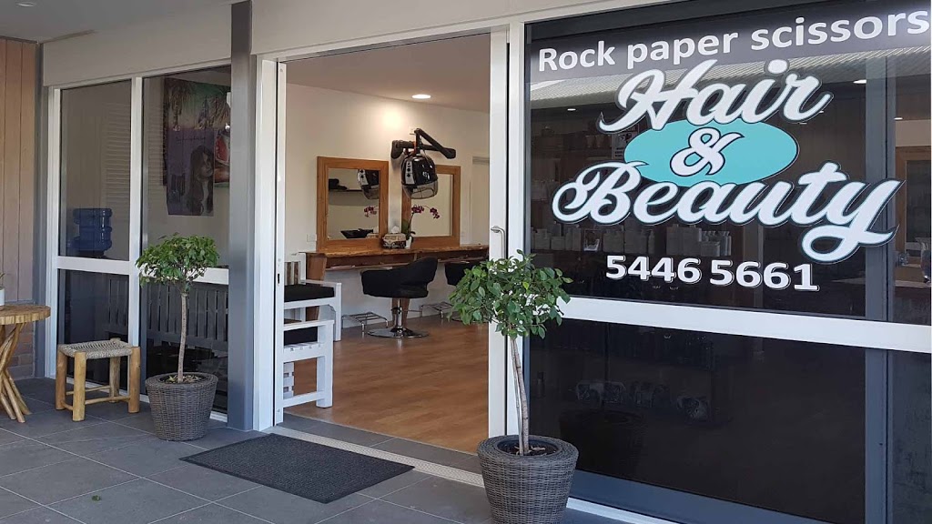 Rock Paper Scissors Hair & Beauty | Mt Coolum Shopping Centre, 11/2 Suncoast Beach Dr, Mount Coolum QLD 4573, Australia | Phone: (07) 5446 5661