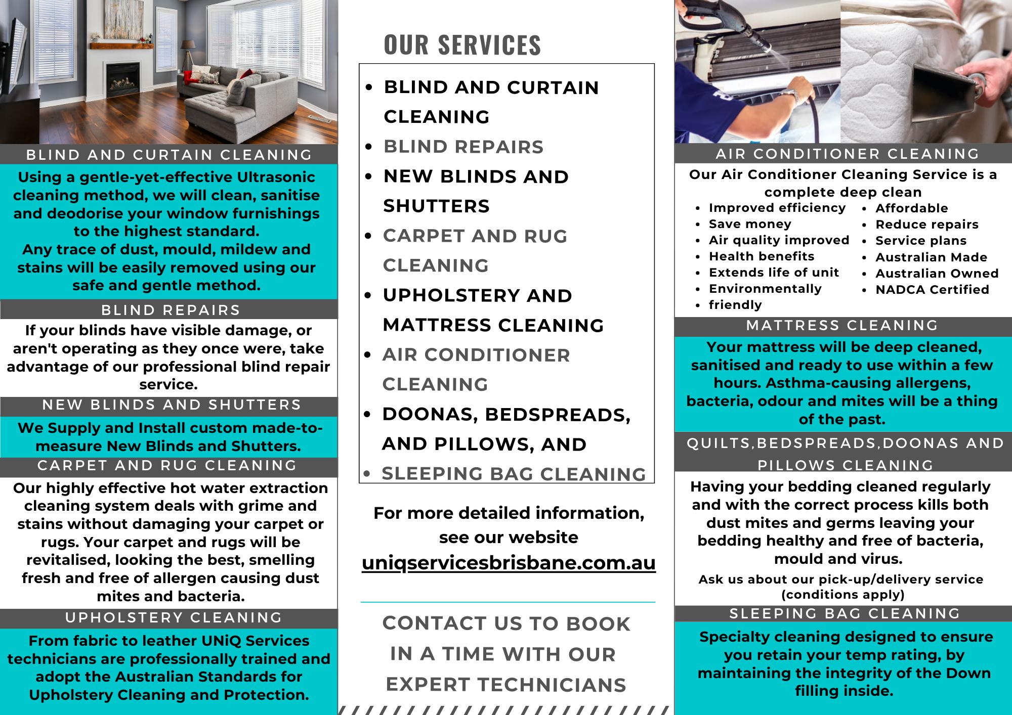 UNiQ Services Brisbane | home goods store | 2/10 Johnstone Rd, Brendale QLD 4500, Australia | 0738812666 OR +61 7 3881 2666