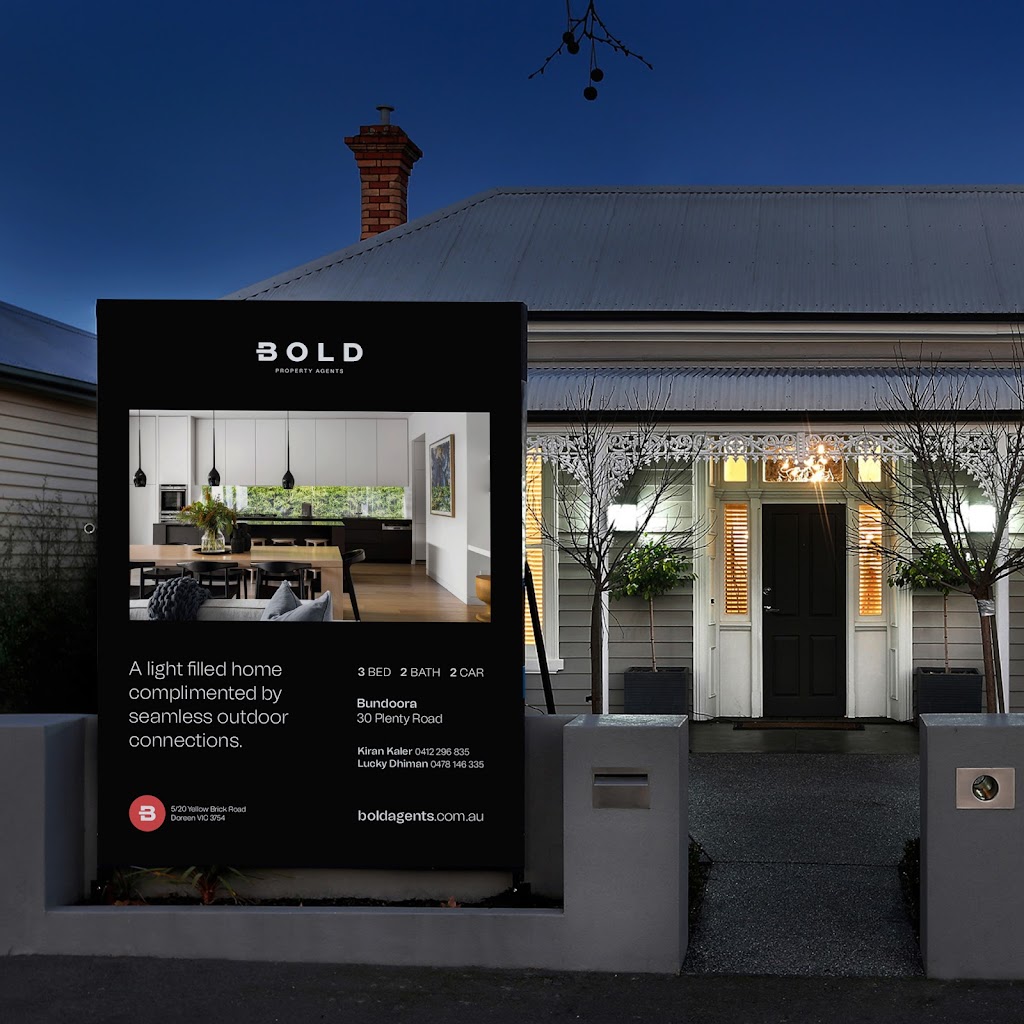 Bold Property Agents |  | 5/20 Yellow Brick Rd, Doreen VIC 3754, Australia | 0412296835 OR +61 412 296 835