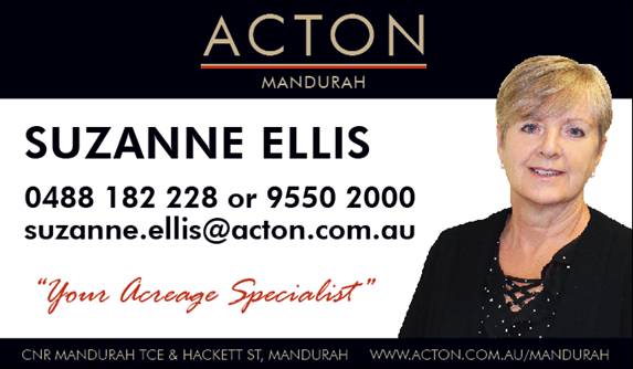 Suzanne Ellis - Acreage Properties | real estate agency | Summerfield Rd, Serpentine WA 6125, Australia | 0488182228 OR +61 488 182 228