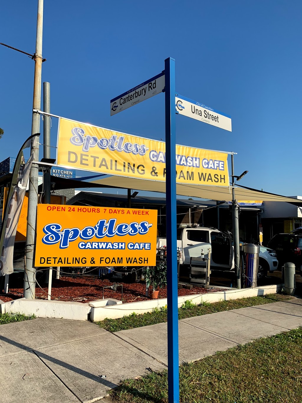 Spotless Carwash N Cafe | 1/413 Canterbury Rd, Campsie NSW 2194, Australia | Phone: 0416 529 698