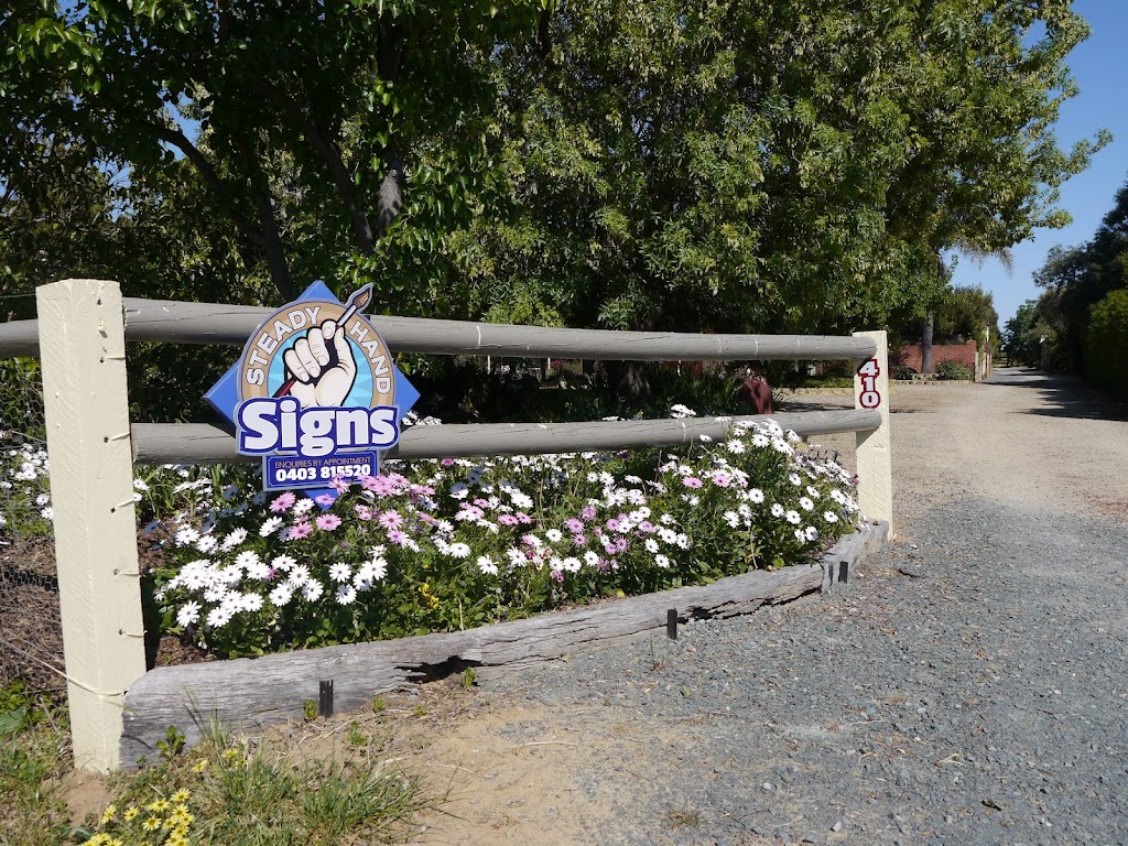 Steady Hand Signs | 410 Mary Ann Rd, Echuca VIC 3564, Australia | Phone: 0403 815 520