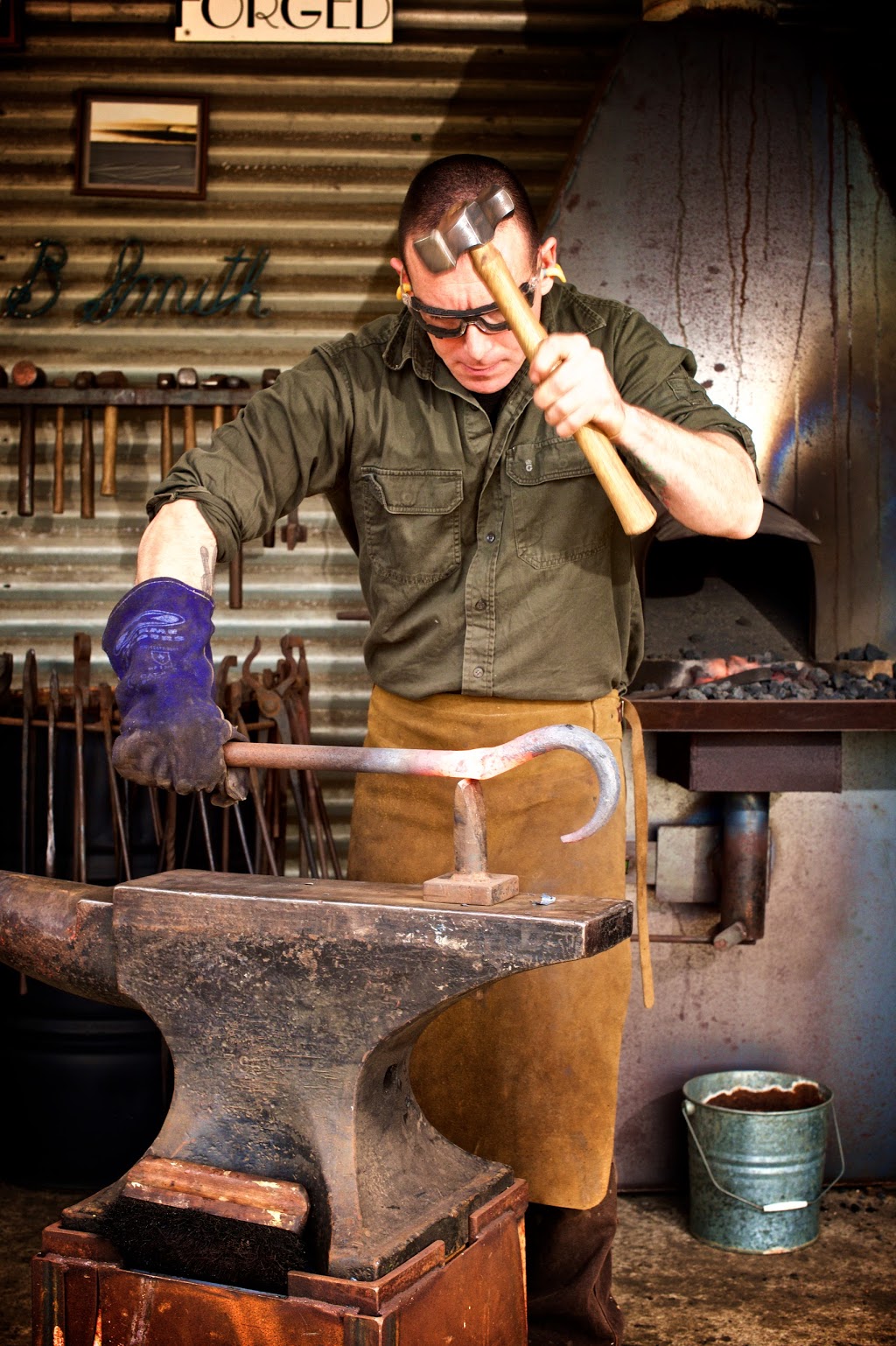 Simply Forged - Custom Iron Works - David Graham Blacksmith | park | 55b Ashmore Rd, Torquay VIC 3228, Australia | 0409709388 OR +61 409 709 388