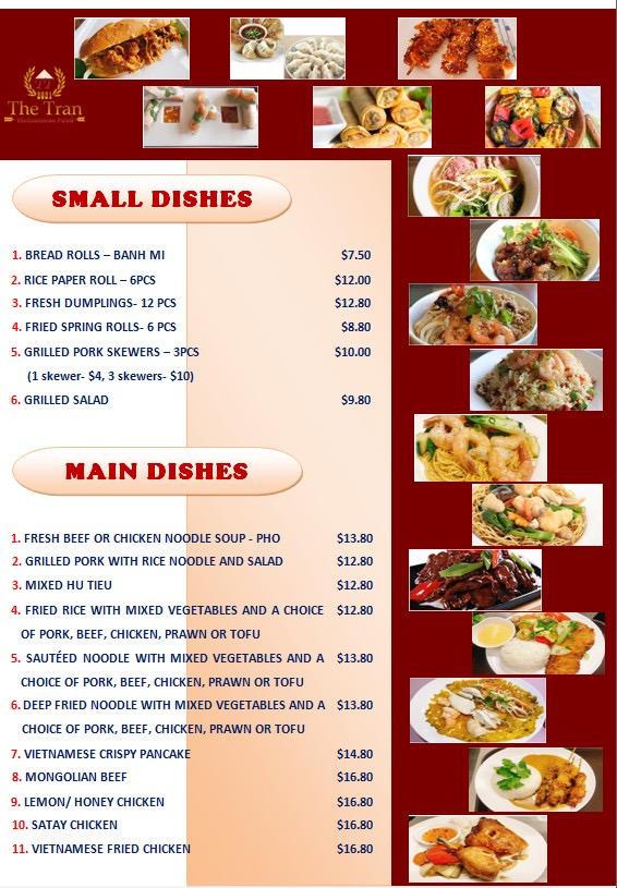 The Tran Vietnamese Food | restaurant | 36 Church St, Whittlesea VIC 3757, Australia | 0387483690 OR +61 3 8748 3690