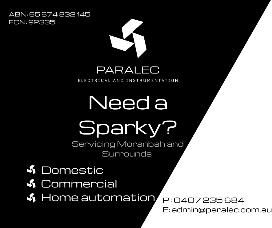 Paralec Electrical and Instrumentation | 27 Anderson Ct, Moranbah QLD 4744, Australia | Phone: 0407 235 684