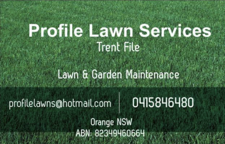 Profile Lawn Services |  | 16 Taloumbi Pl, Orange NSW 2800, Australia | 0415846480 OR +61 415 846 480