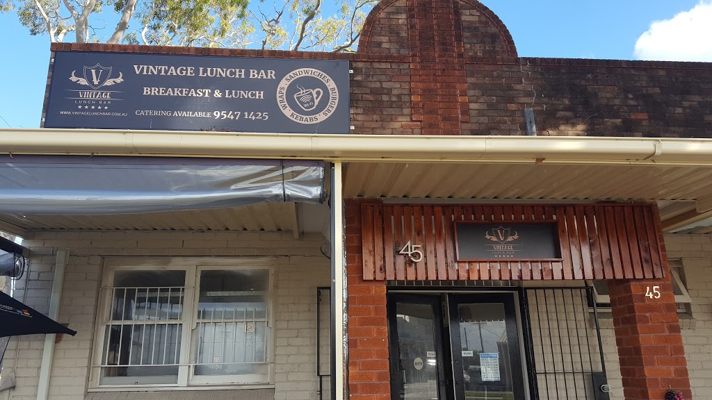 Vintage Lunch Bar | cafe | 45 Planthurst Rd, Carlton NSW 2218, Australia | 0295471425 OR +61 2 9547 1425