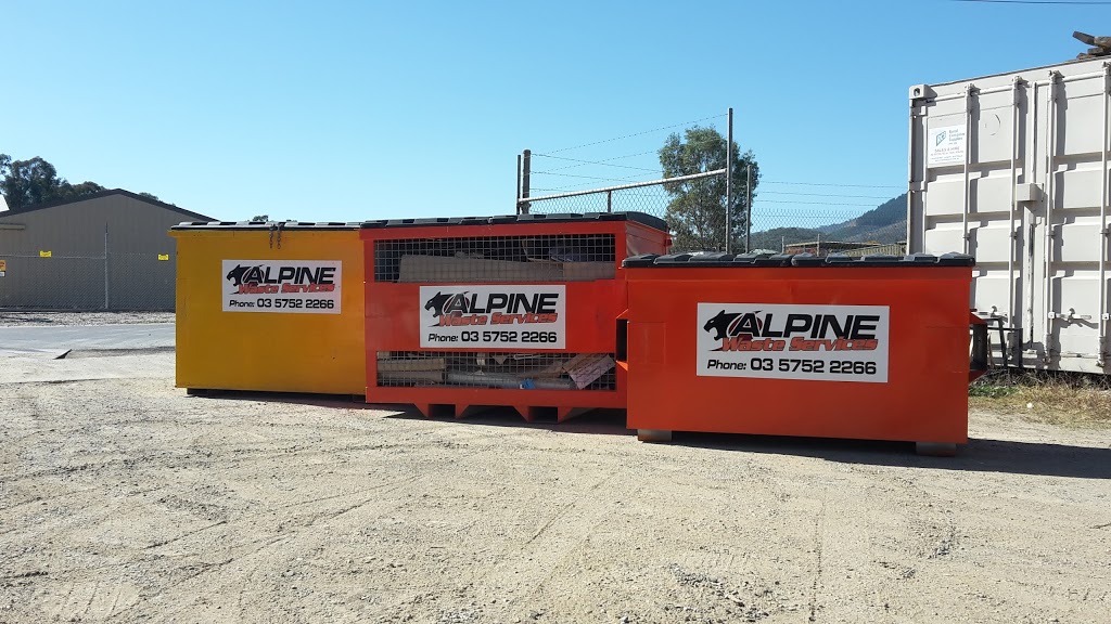 Alpine Waste Services | 8 Chambers St, Myrtleford VIC 3737, Australia | Phone: (03) 5752 2266