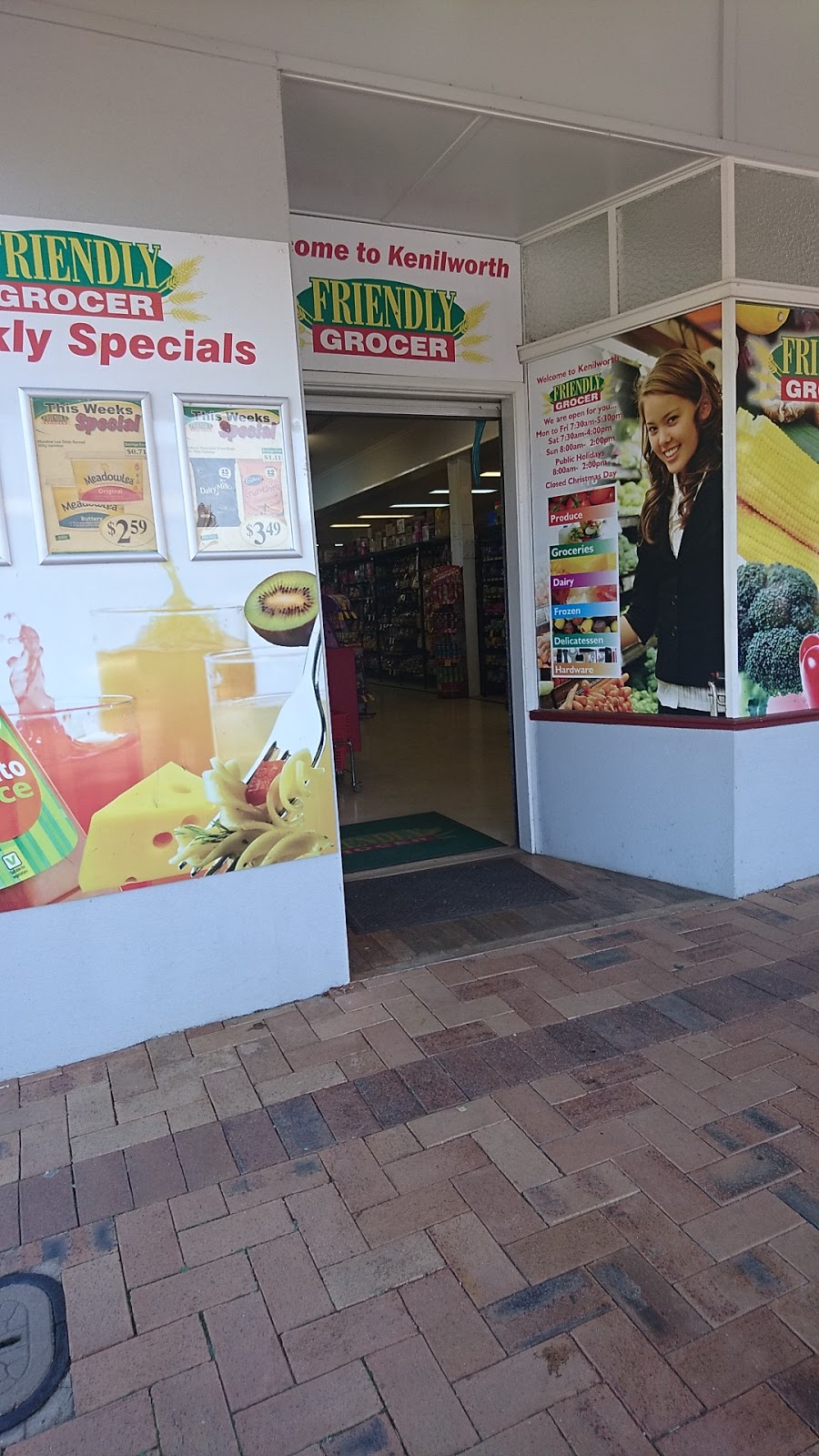 Friendly Grocer | supermarket | 13 Elizabeth St, Kenilworth QLD 4574, Australia | 0754460195 OR +61 7 5446 0195
