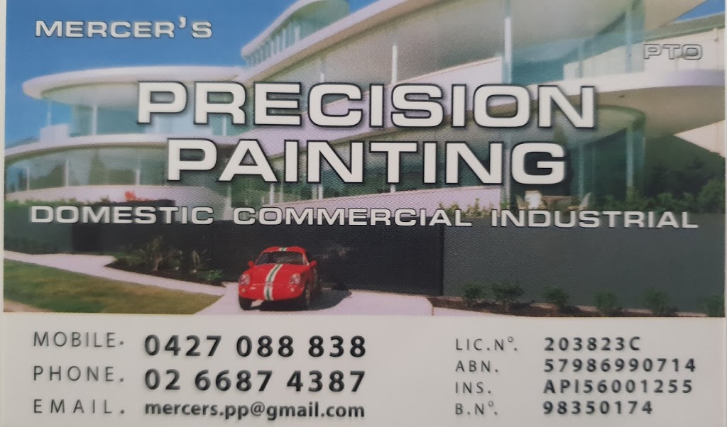 Mercers Precision Painting | painter | 5/15 Ross St, Lennox Head NSW 2478, Australia | 0427088838 OR +61 427 088 838