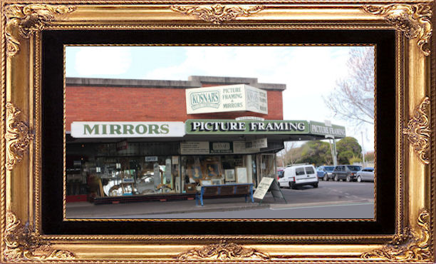 Kosnars Picture Framing and Mirrors Shop | 488 Mt Alexander Rd, Ascot Vale VIC 3032, Australia | Phone: (03) 9370 5744