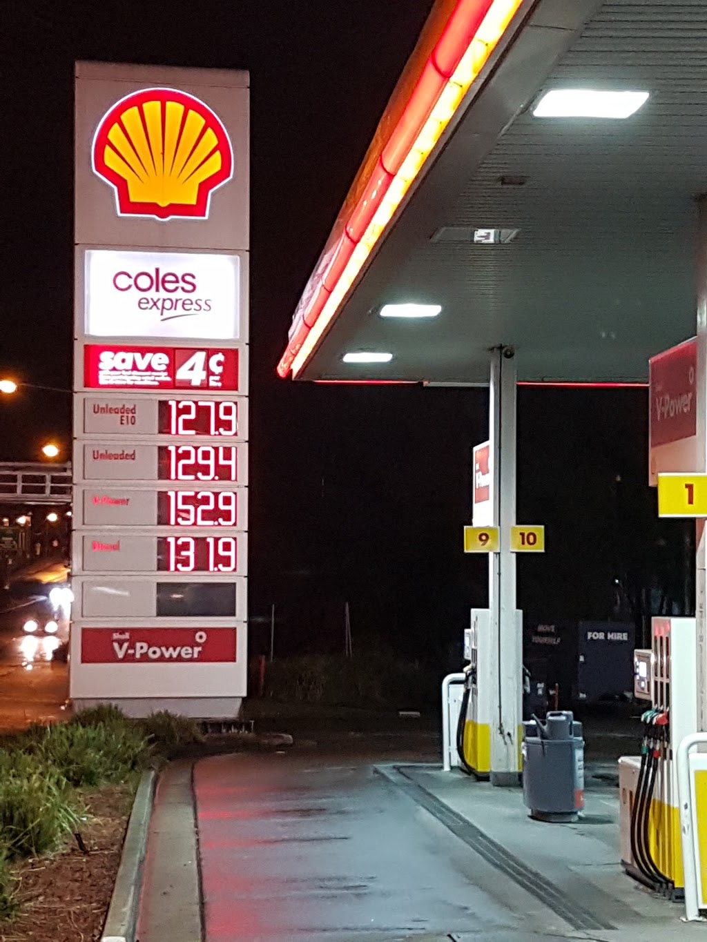 Coles Express | gas station | 9/11 Roberts Road & cnr Brunker, Greenacre NSW 2190, Australia | 0297421355 OR +61 2 9742 1355