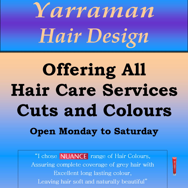 Yarraman Hair Design | hair care | 1/20 Toomey St, Yarraman QLD 4614, Australia | 0421031046 OR +61 421 031 046