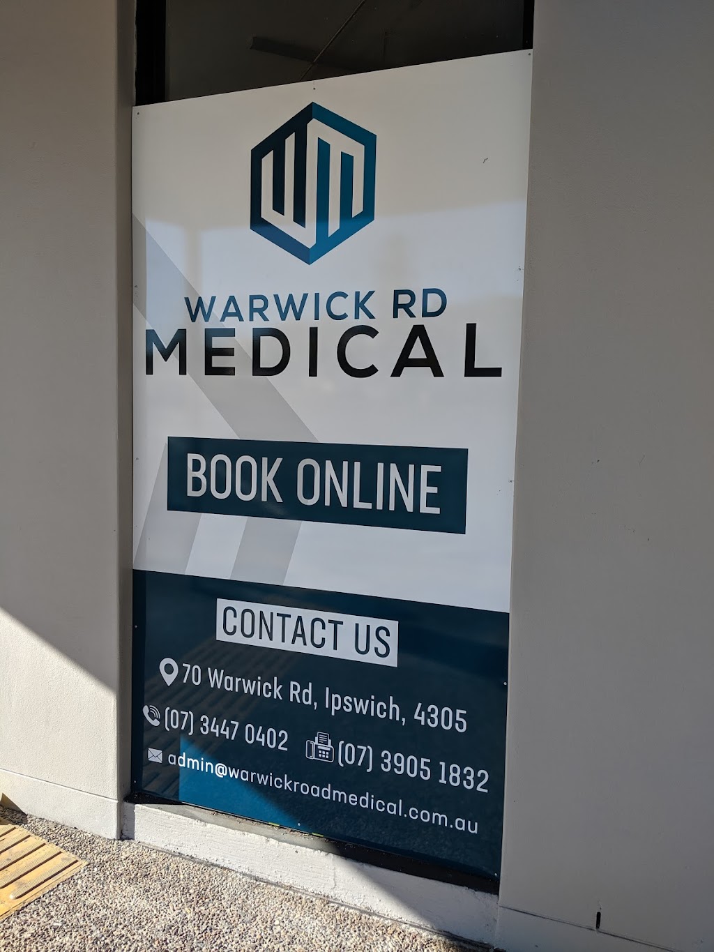 Warwick Road Medical | hospital | 70 Warwick Rd, Ipswich QLD 4305, Australia | 0734470402 OR +61 7 3447 0402