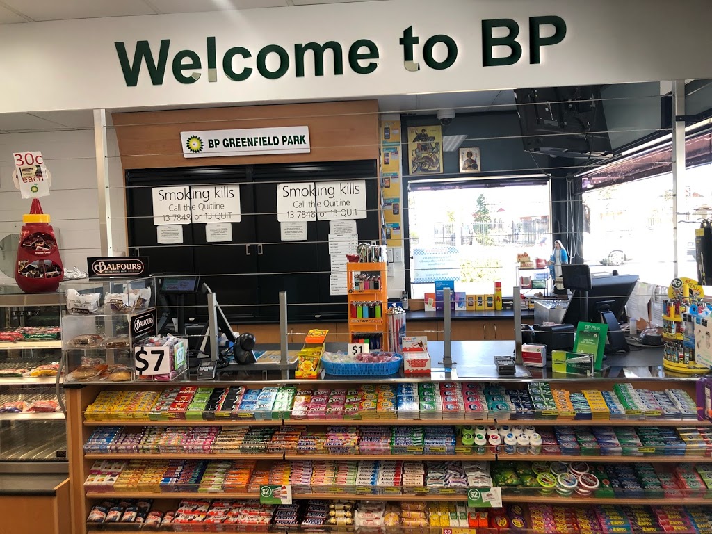 BP | gas station | Greenfield Rd, Lot 1 Mimosa Rd, Greenfield Park NSW 2176, Australia | 0298232167 OR +61 2 9823 2167