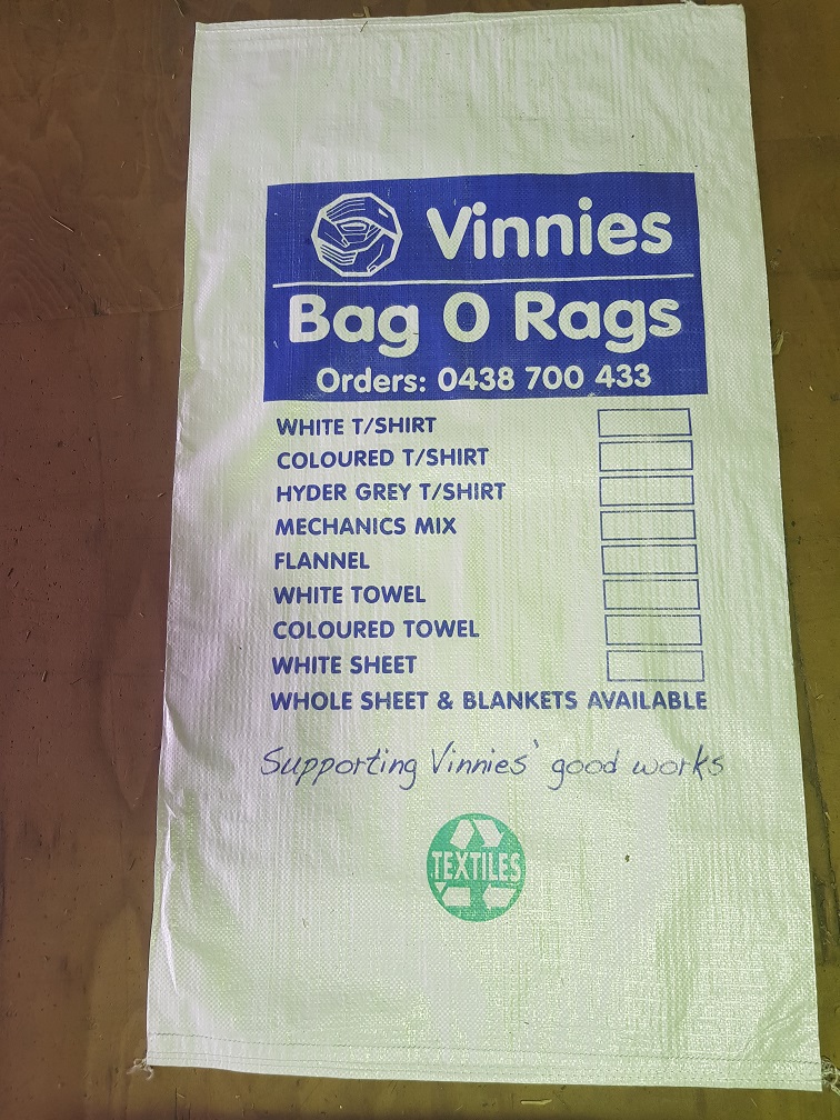 Vinneis Bag O Rags | 57-61 Ourimbah Rd, Tweed Heads NSW 2485, Australia | Phone: 0428 668 006