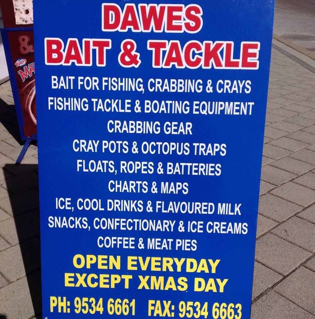 Dawes Bait & Tackle | Port Bouvard Marina, 45 Rees Pl, Wannanup WA 6210, Australia | Phone: (08) 9534 6661