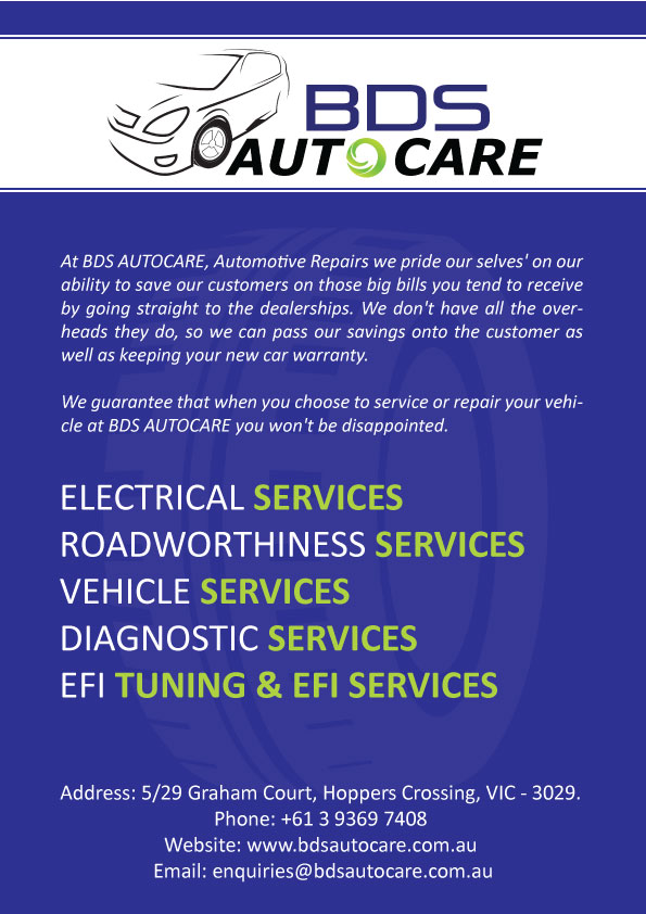 Bds Autocare | 5/29 Graham Ct, Hoppers Crossing VIC 3029, Australia | Phone: (03) 9369 7408