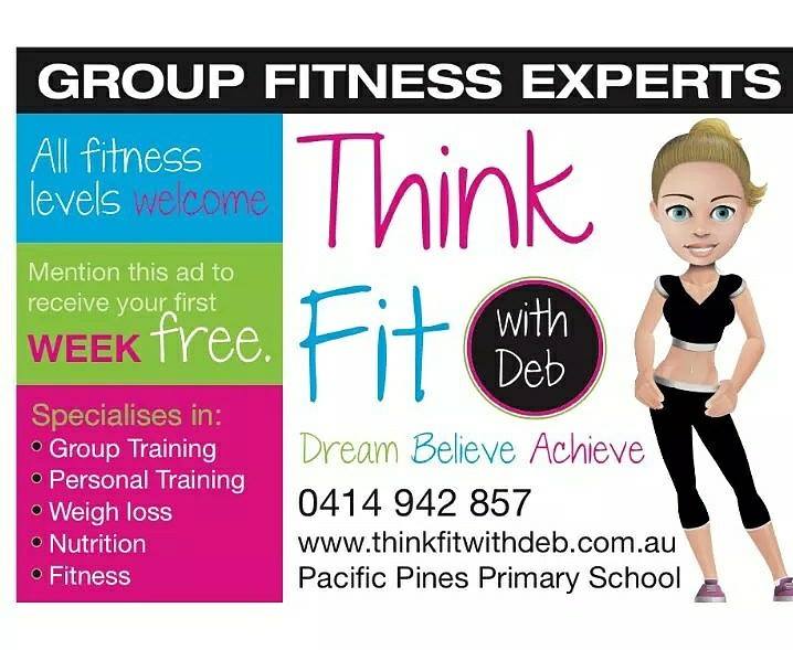 Think FIT with Deb | gym | Santa Isobel Blvd, Pacific Pines QLD 4210, Australia | 0414942857 OR +61 414 942 857