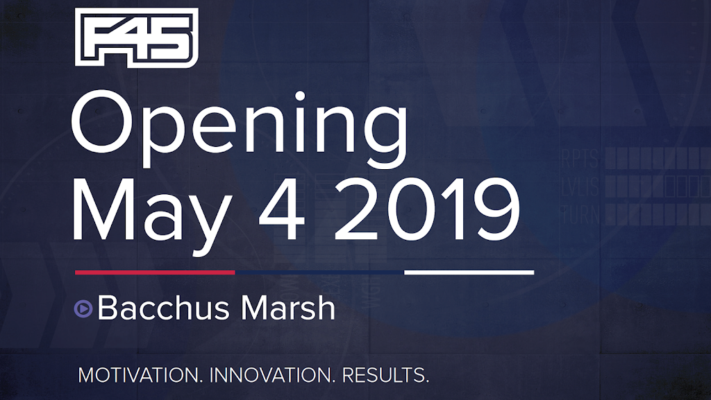 F45 Training Bacchus Marsh | 2a Station St, Maddingley VIC 3340, Australia | Phone: 0475 695 894