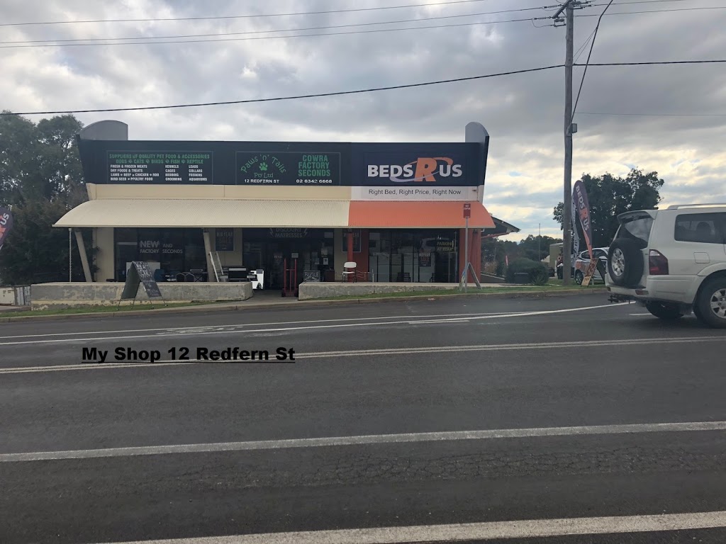 Beds R Us Cowra | furniture store | Opposite, the Car Wash, 12 Redfern St, Cowra NSW 2794, Australia | 0263426668 OR +61 2 6342 6668