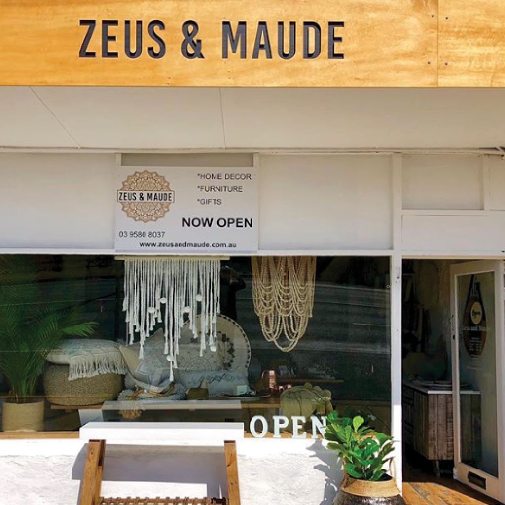 Zeus and Maude | home goods store | 107 Nepean Hwy, Aspendale VIC 3195, Australia | 0395808037 OR +61 3 9580 8037
