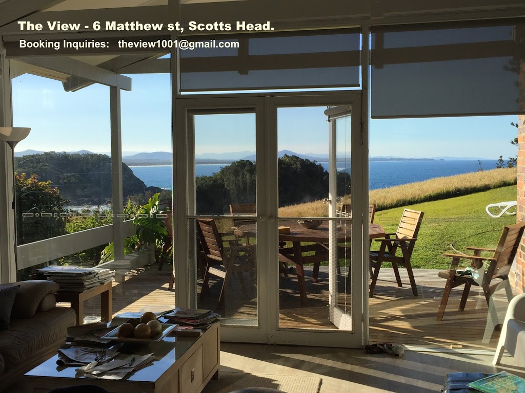 The View in Scotts Head | 6 Matthew St, Scotts Head NSW 2447, Australia | Phone: 0410 888 420