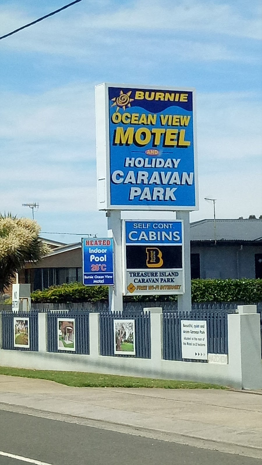 Burnie Ocean View Motel and Caravan Park | 253 Bass Hwy, Burnie TAS 7320, Australia | Phone: (03) 6431 1925