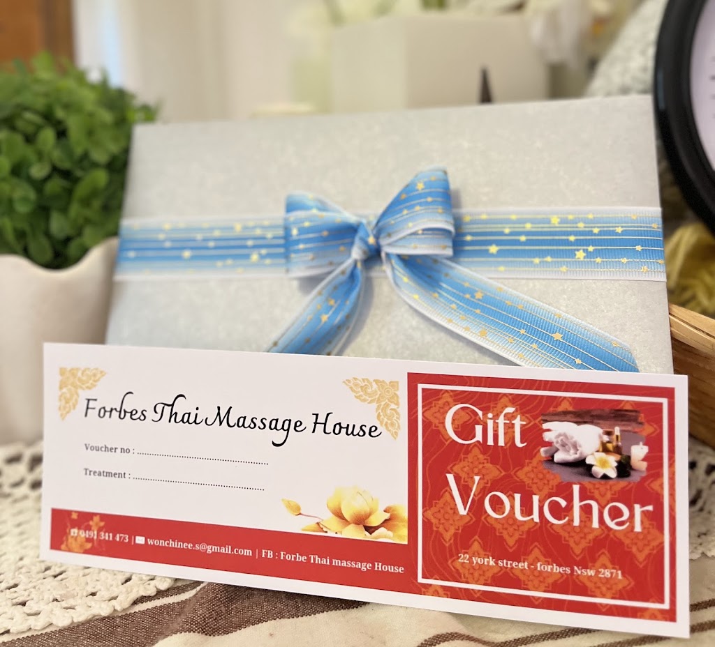 Forbes Thai Masssge House | 22 York St, Forbes NSW 2871, Australia | Phone: 0491 341 473
