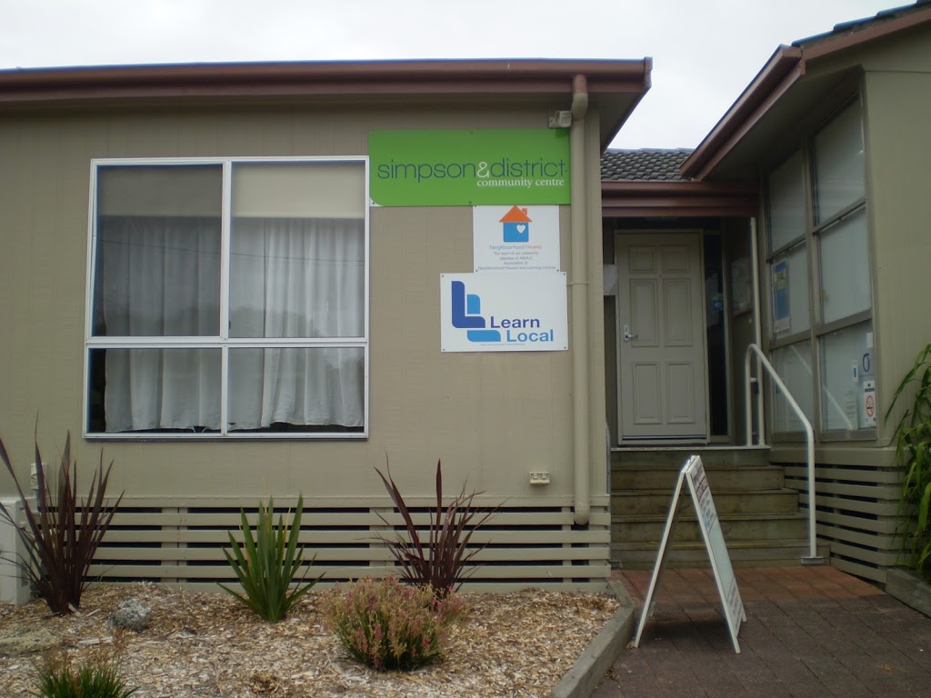 Simpson & District Community Centre Inc |  | 11 Jayarra St, Simpson VIC 3266, Australia | 0355943448 OR +61 3 5594 3448