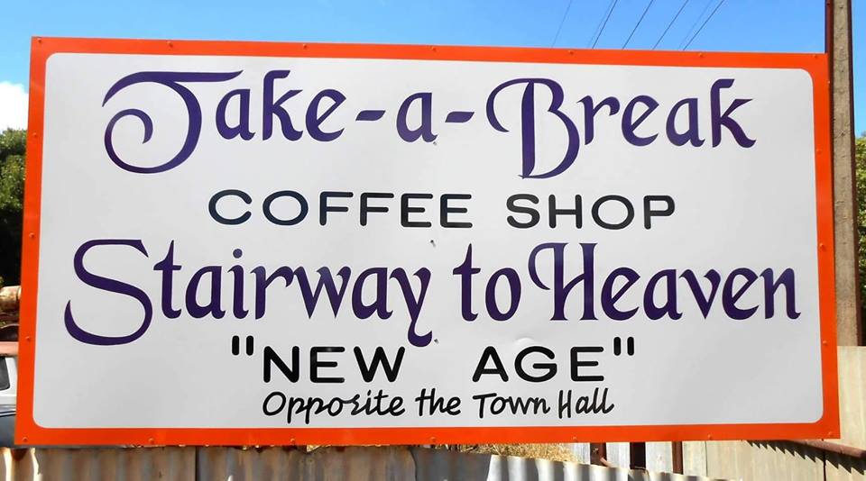 Take A Break Coffee Shop & Stairway to Heaven | cafe | 151 Main St, Peterborough SA 5422, Australia | 0886512038 OR +61 8 8651 2038