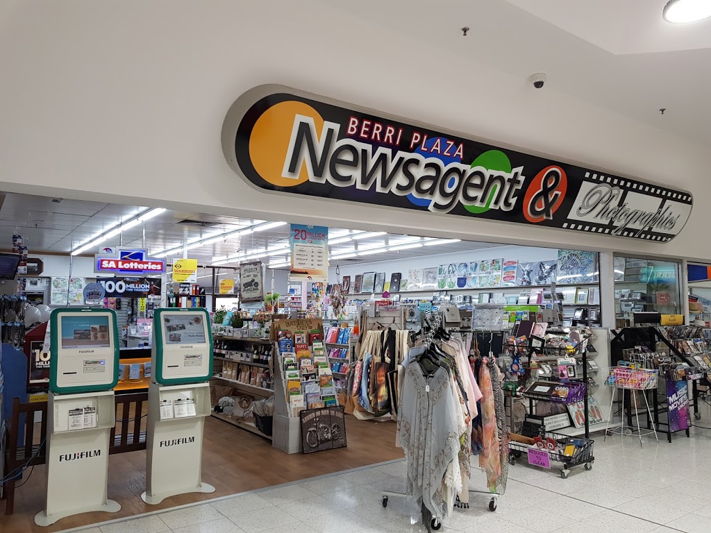 Berri Plaza Newsagent and Photographics | book store | Shop 7, Riverland Central Plaza, 32 Kay Avenue, Berri SA 5343, Australia | 0885822575 OR +61 8 8582 2575