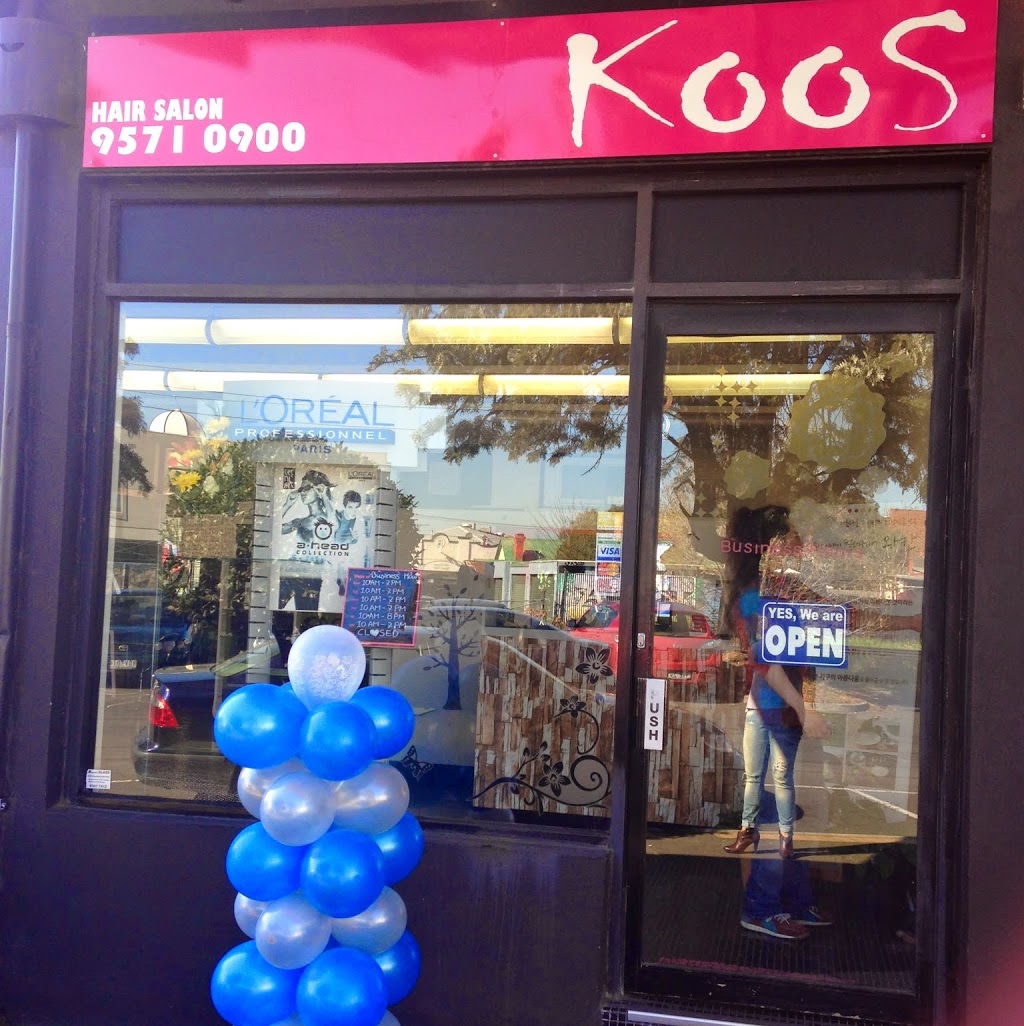 KOOS Hair Salon | hair care | 6/23 Koornang Rd, Carnegie VIC 3163, Australia | 0395710900 OR +61 3 9571 0900