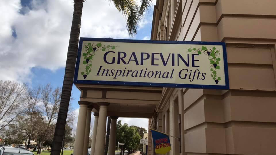 Grapevine Inspirational Gifts | store | Ral Ral Ave, Renmark SA 5341, Australia | 0885864340 OR +61 8 8586 4340