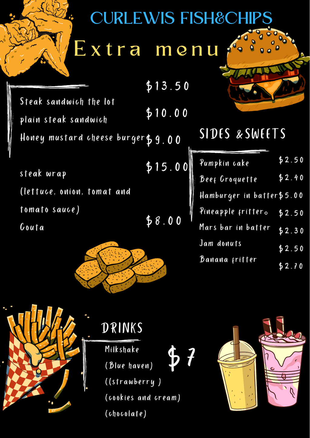 Curlewis Fish And Chips | 7/90 Centennial Blvd, Curlewis VIC 3222, Australia | Phone: (03) 5253 1559