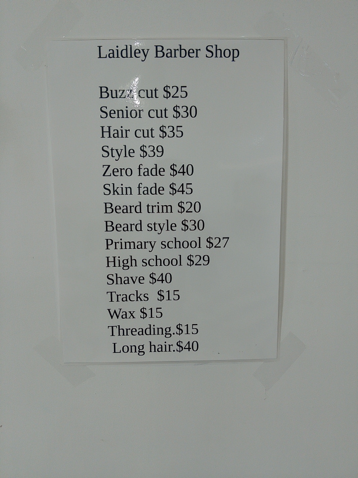 Laidley Barber shop | 109 Patrick St, Laidley QLD 4341, Australia | Phone: 0413 967 275