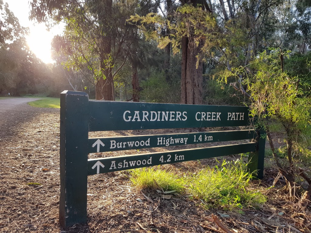 Gardiners Creek Reserve | Burwood VIC 3125, Australia | Phone: (03) 9278 4444