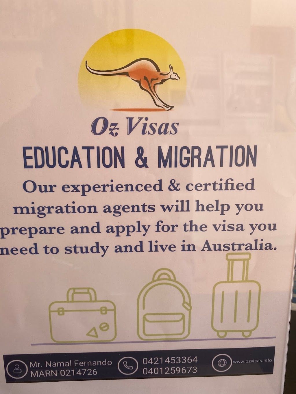 Oz Visas Pty Ltd | 31 Highview Rd, Balwyn North VIC 3104, Australia | Phone: 0421 453 364