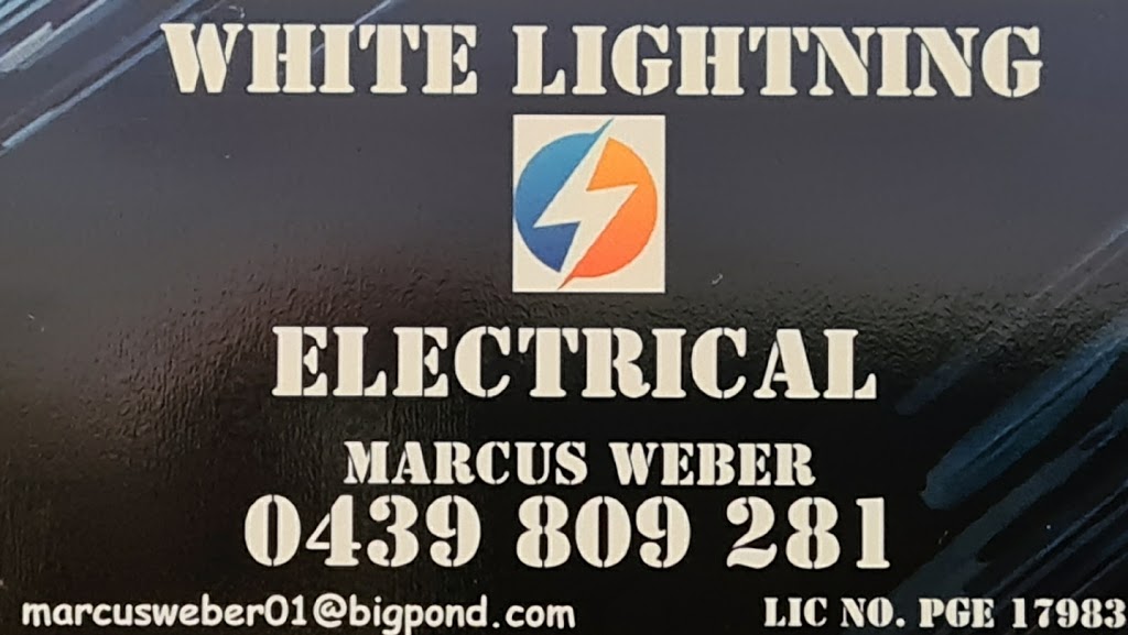 WHITE LIGHTNING ELECTRICAL | 28 Morrison Ave, Middleton SA 5213, Australia | Phone: 0439 809 281