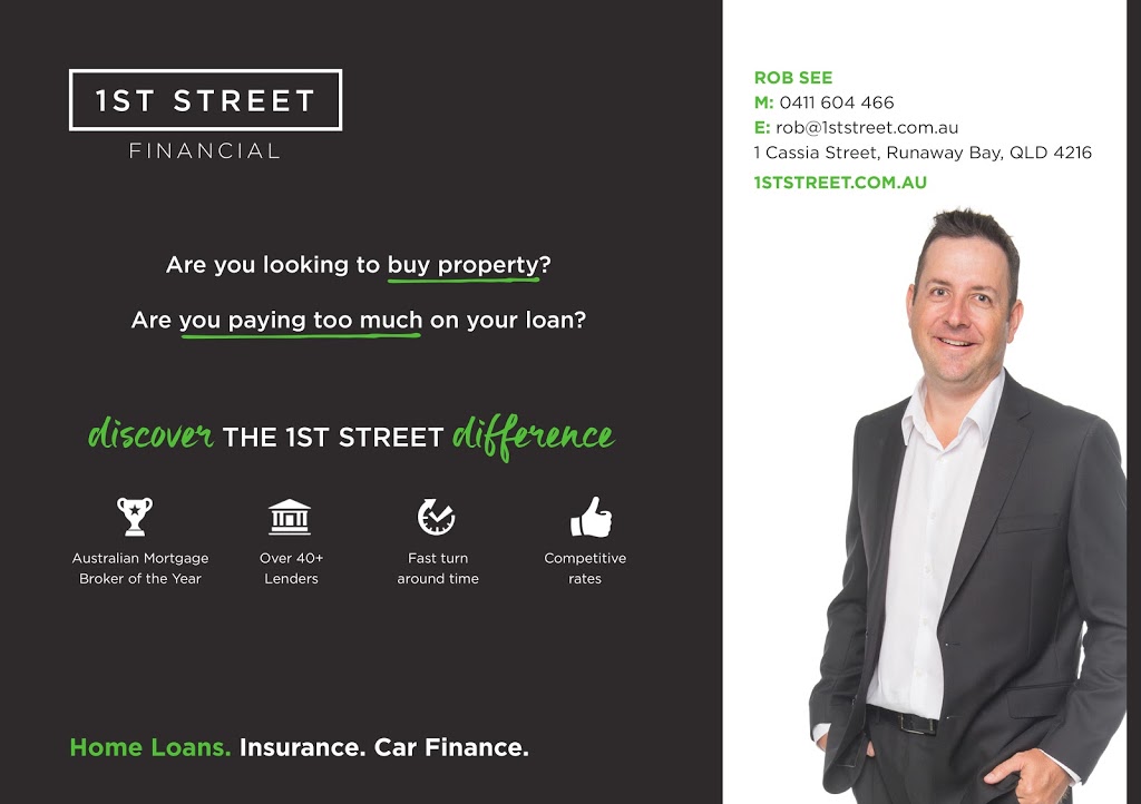 1st Street Financial - Gold Coast | finance | 1 Cassia St, Runaway Bay QLD 4216, Australia | 0432612625 OR +61 432 612 625