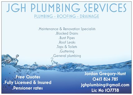 JGH Plumbing Services | 33 Hopetoun Ave, Mount Martha VIC 3934, Australia | Phone: 0413 824 785