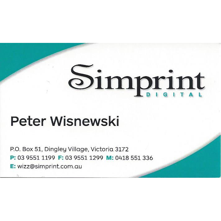 Simprint Digital | 161 Centre Dandenong Rd, Dingley Village VIC 3172, Australia | Phone: (03) 9551 1199