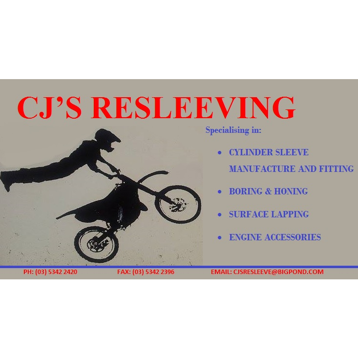 CJs Resleeving | car repair | Scarsdale-, 1544 Pitfield Rd, Cape Clear VIC 3351, Australia | 0353422420 OR +61 3 5342 2420
