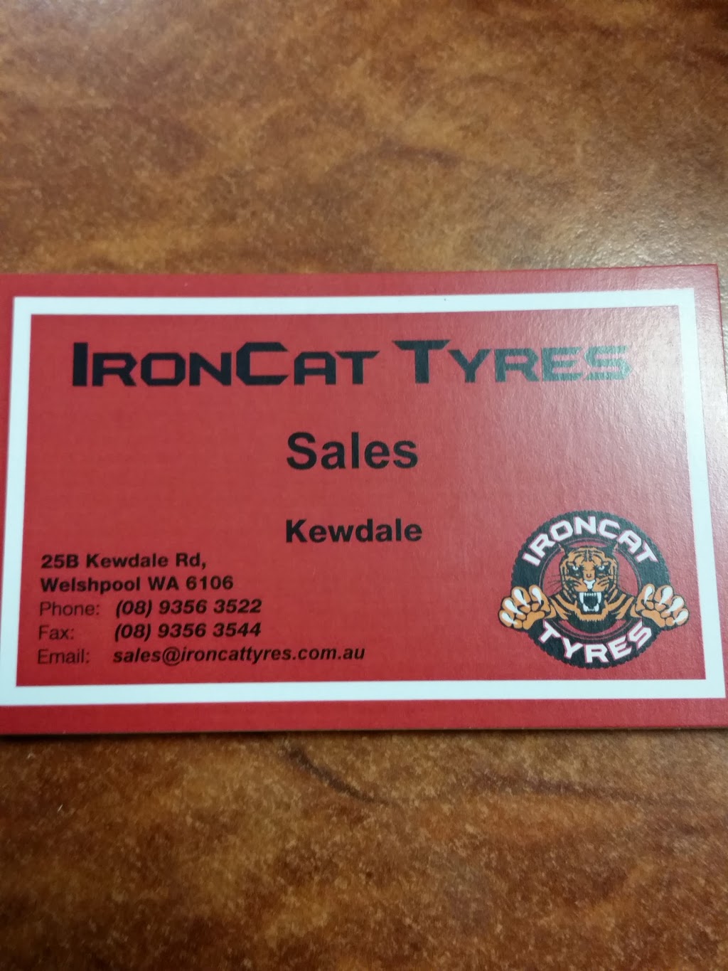 Ironcat Tyres | car repair | 25B Kewdale Rd, Welshpool WA 6106, Australia | 0893563522 OR +61 8 9356 3522