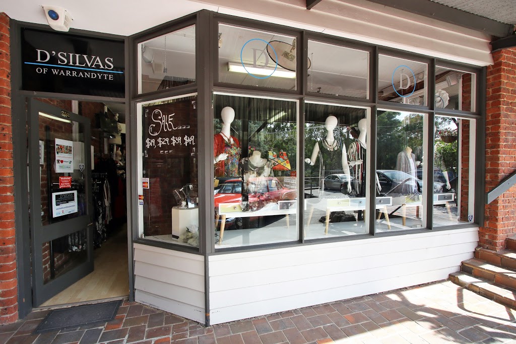 DSilvas of Warrandyte | clothing store | 2/252 Yarra St, Warrandyte VIC 3113, Australia | 0398444475 OR +61 3 9844 4475