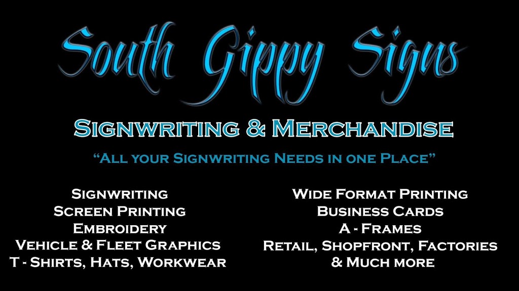 South Gippy Signs | clothing store | 2 Donald St, Venus Bay VIC 3956, Australia | 0431192741 OR +61 431 192 741