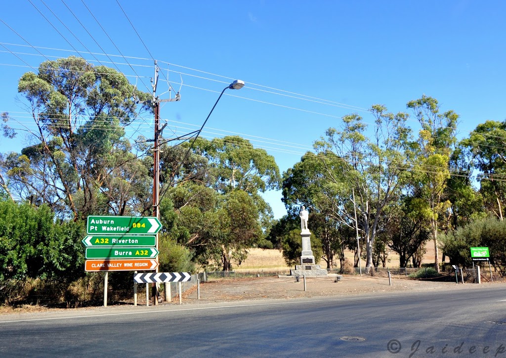 ANZAC War Memorial | park | 21 Burra Rd, Saddleworth SA 5413, Australia