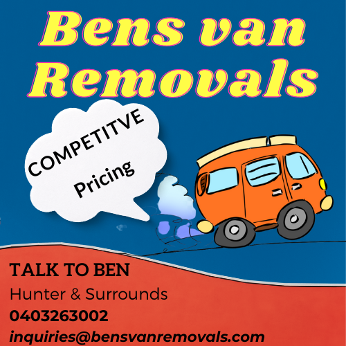 Bens van removals | 14 Thomas St, Mayfield NSW 2304, Australia | Phone: 0435 930 343